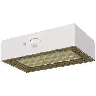 EMOS LED Solarlampe BRIXO weiß 350lm mit Bewegungsmelder 2 Lichtmodi