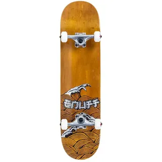 Enuff Skateboards Big Wave 8 ́ ́ Skateboard - Brown / Silver - 32 Zoll