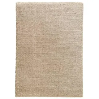 Novel Hochflorteppich , Braun, Hellbraun , Textil , rechteckig , 160x230 cm , für Fußbodenheizung geeignet, antistatisch, pflegeleicht , Teppiche und Böden, Teppiche, Hochflorteppiche & Shaggys