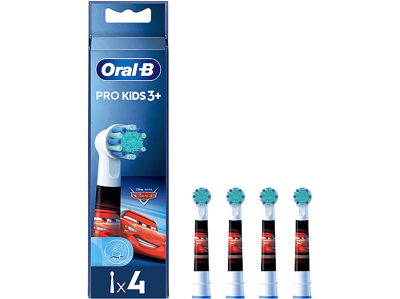 Bild von Oral-B Kids Mix Cars/Princess Kinder-Ersatzbürste, 4 Stück (805756)