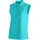 ärmelloses Poloshirt Blau M