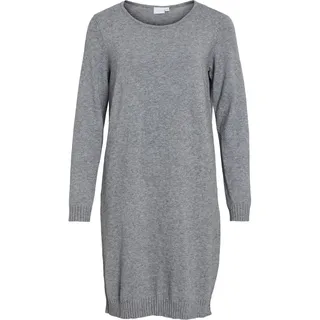 VILA Kleid Strickkleid Grau XL