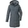KILLTEC Steppmantel KILLTEC Damen Gr 40 graublau Obermaterial 100 Polyester Futter 100 Polyester Füllung 100 Polyester Mäntel Steppmantel Wasserabweisender Parka mit verstellbarer Kapuze und Kinnschutz