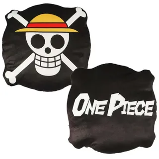 Anime One Piece Totenkopf mini Kissen Dekokissen 3D Cushion 30x30x7 cm