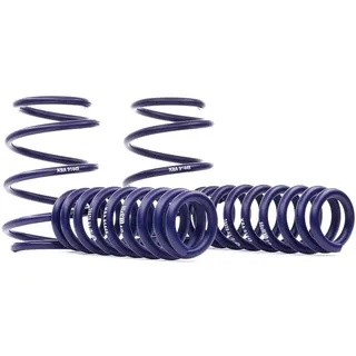 Fahrwerksatz, Federn Sportfedersätze/Performance Lowering Springs von H&R (28878-5) Federsatz Federung/Dämpfung Schraubenfeder, Federung, Blau