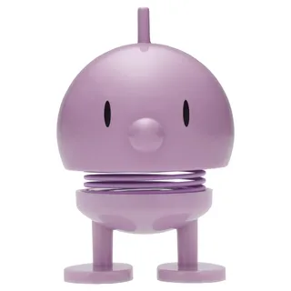 Hoptimist Bumble Wackelfigur & Glücksbringer, Skandinavische Deko Figuren für Wohnzimmer, Schreibtisch, Büro, Bürodeko & Lustige Kleine Geschenke, 4,5 x 5,8 x 7,6 cm, Small, Lavendel
