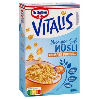 Dr. Oetker Vitalis Weniger süß Knusper Pur