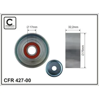CAFFARO 427-00 Spannrolle Keilrippenriemen 75mm für TOYOTA HILUX III Pick-up (TGN1, GGN2, GGN1, KUN2, KUN1) HILUX VI Pick-up (N1)
