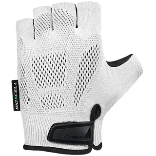 Chiba BioXCell Comfort Fahrradhandschuhe Unisex Weiß 1 Paar