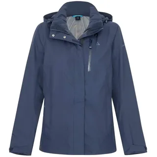 Schöffel Damen ZipIn Alyeska2 Jacke, Navy Blazer, 34