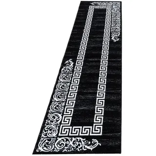 Ayyildiz Miami 6620 Kurzflorteppich 80 x 300 cm Schwarz