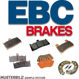 Bremsbacken 120x28 mm ohne Federn EBC Typ S617
