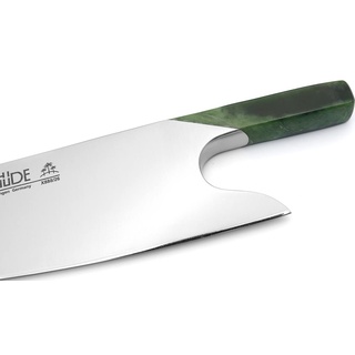 Güde Solingen - THE KNIFE geschmiedet, 26 cm, JADE, Kochmesser, Handmade Germany, Braun