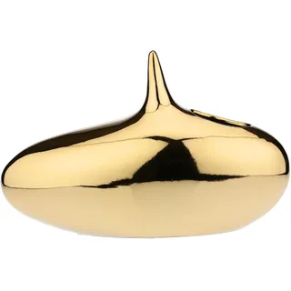 RITUALI DOMESTICI - Dekorative Vase Gold niedrig Oroliquido