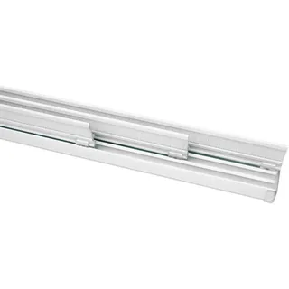 Flächenvorhangschienen Komfort Komplett-Set 3-läufig 170 cm weiß