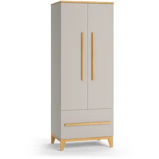 VitaliSpa Kinderkleiderschrank Malia 70 x 186,8 cm Eiche braun