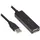 Alcasa GC-M0132 USB 10 m USB A Männlich Weiblich Schwarz 10 m USB 2 0 USB