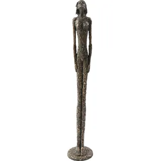 Kare Design Deko Figur Art Lady, Bronze, 78x14x14 cm (H/B/T) | Bronze, handgefertigt