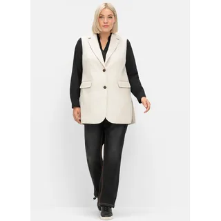 Sheego Kurzweste, beige