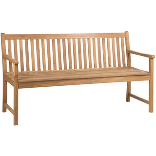 Beliani Gartenbank 160 x 88 x 61 cm Braun