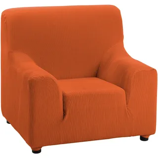 CARDENAL TEXTIL Valencia sofahusse, Stoff, orange, 1 Sitzer