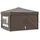 Faltpavillon 3 x 3 m inkl. 4 Seitenteile Taupe