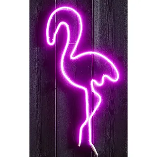 Best Season LED-Silhouette 'Flatneon', 230 LED, Flamingo - Rosa
