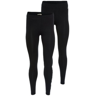 Ocean Sportswear Leggings, (Packung, 2er-Pack), mit Kontraststreifen und Logodruck Ocean Sportswear schwarz