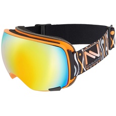 NAVIGATOR VISION Skibrille Snowboardbrille, Wechsellinsen, div. Farben orange