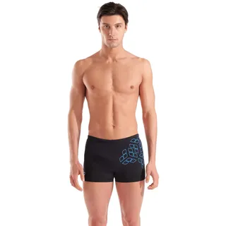 Arena Performance Kikko Graphic Badehose Schwarz/Türkis 5