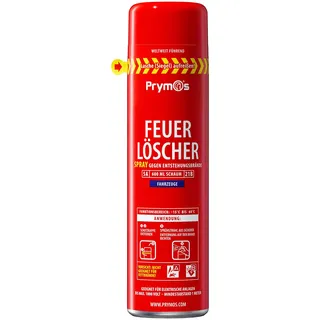 Prymos Feuerlöscher-Spray Fahrzeuge 5A/21B, Neutral, 600 ml (1er Pack)