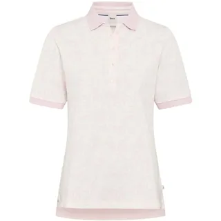 BRAX Damen Style Cleo S Pima Pique Print Poloshirt