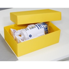 Bild 3 BUNTBOX M Geschenkboxen 1,1 l gelb 17,0 x 11,0 x 6,0 cm