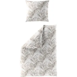 BIERBAUM Bettwäsche »4131« 2 Stk., tlg. Mako-Satin, 100 % Baumwolle, pflegeleicht