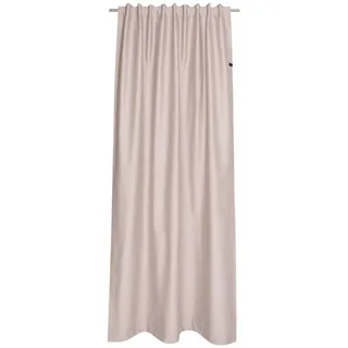 Schöner Wohnen Fertigvorhang , Hellrosa , Textil , Uni , 130x250 cm , für Stange und Schiene geeignet , Heimtextilien, Vorhänge, Fertigvorhänge