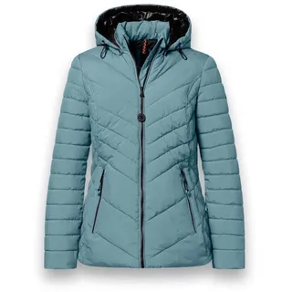 District Winter-Steppjacke Kaprun (mit Kapuze, wasserabweisend) hellblau Damen
