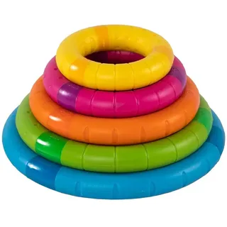 Fat Brain Toys Magnetische Stapelringe - Multicolor - One Size