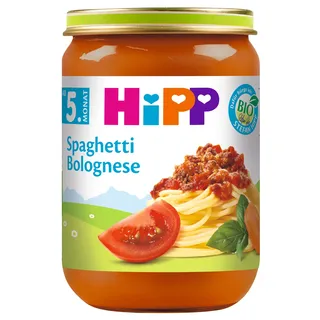 Hipp Spaghetti Bolognese, 6er Pack (6 x 190 g) - Bio