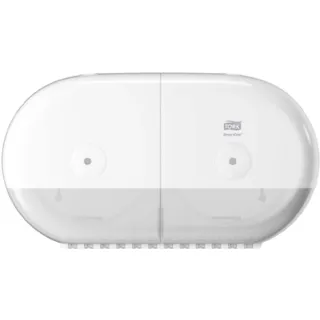 TORK SmartOne® Mini Doppelrollenspender für Toilettenpapier T9 Hohe Kapazität, Elevation Linie, 682000