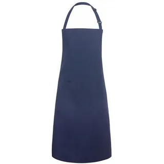 Karlowsky Fashion GmbH Karlowsky BLS 5 PURE Latzschürze mit Schnalle und Tasche, 65% Polyester/35% Baumwolle, marine
