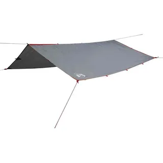 vidaXL Tarp Grau und Orange 300x294 cm Wasserdicht - Grau