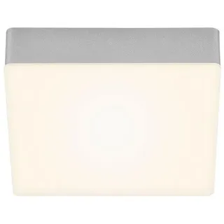 Briloner LED Deckenlampe 1 rot/silber 15,7 x 15,7 x 3,6 cm