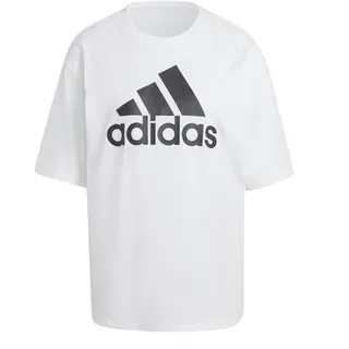 adidas Essentials Big Logo Kurzarm-T-Shirt White / Black M