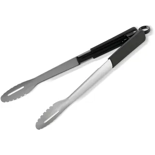 Enders® Edelstahl Grillzange #8779, Silber/Schwarz