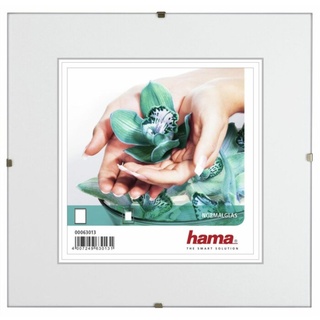 Hama Rahmenloser Bildhalter Clip-Fix, 30 x 30 cm, Normal