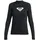 Whole Hearted Langärmliger Rashguard mit UPF 50 für Frauen Schwarz