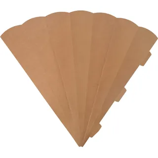 Heyda Schultüten-Zuschnitt 69 cm Papier Schultüte basteln Schule Natur