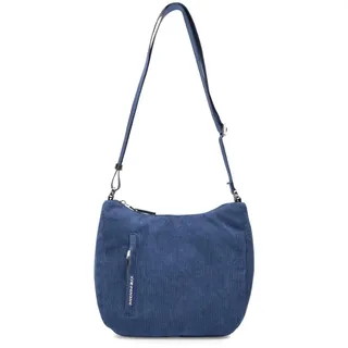 Mandarina Duck Damen Hobo Hunter Velvet, Blue Wing