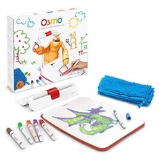 Osmo - Creative Kit On Learning Games - Creative Drawing & Problem Solving/Early Physics - Ages 6 - 10+ - STEM iPad Base Included