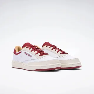 Club C 85 White / Retro Red / Chalk 40